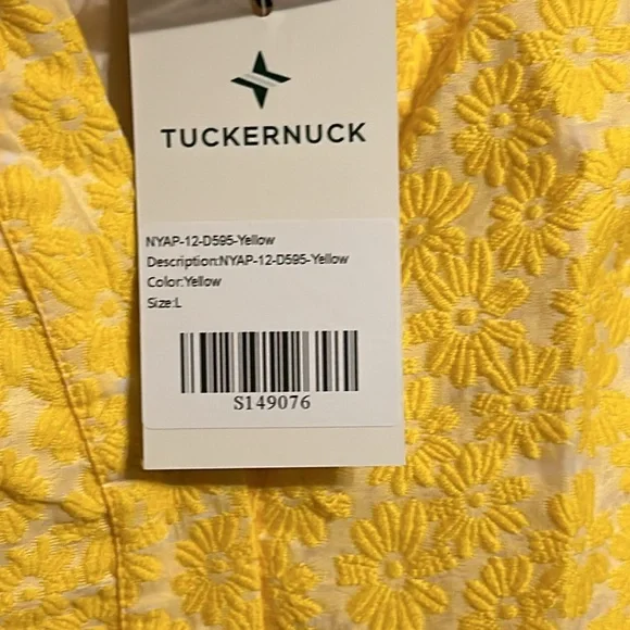 Yellow Daisy Jacquard Aurelia Dress